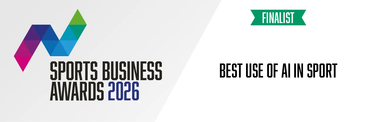 Sports Business Awards 2026 — Finalist: Best Use of AI in Sport